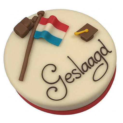 Afbeelding van Geslaagd taartje (6-8 personen)